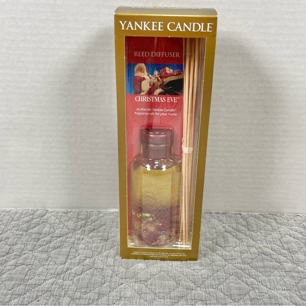 Yankee Candle Reed Diffuser Christmas Eve Sent New In Box 6.5 Fl Oz Retired